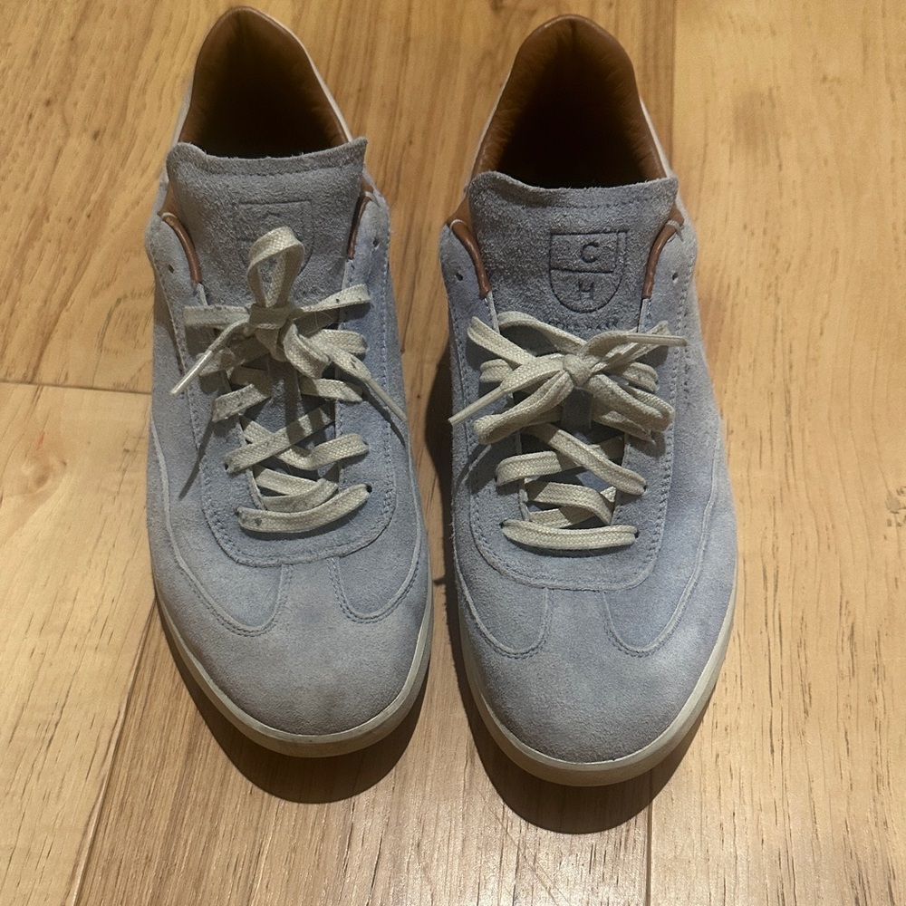 Cole Haan Blue Suede Sneakers